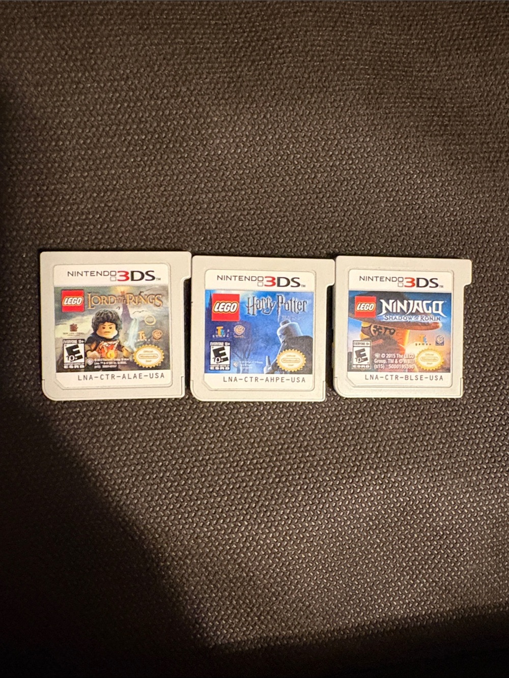 Nintendo 3DS LEGO Game Cartridge bundle